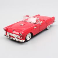 Childrens 1:43 Scale Small Classic 1955 Ford Thunderbird Roadster Diecast Vehicles Model Car Toy Thumbnails Collectors Yatming