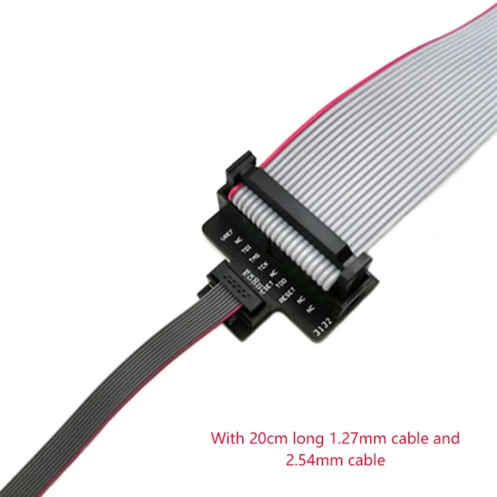 1.27mm JTAG Adapter Board Standard 20pin 2.54mm To 10pin 1.27mm