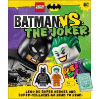 Limited product Lego Batman Batman Vs. the Joker : with two Lego minifigures! -- Hardback [Hardcover]หนังสือภาษาอังกฤษ พร้อมส่ง