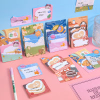 Multicolor MeMO Pad 3 ขนาดการ์ตูนกาว Notepad Decal Scrapbooking Sticky Note อุปกรณ์สำนักงานโรงเรียน Kawaii เครื่องเขียน-Yrrey