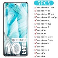 5PCS Hydrogel Film For Xiaomi Redmi Note 11 12 10 9 8 Pro Plus 11S 10S 9S Screen Protector for Redmi K60 Pro 10C 9C 9A A1 Plus Screen Protectors