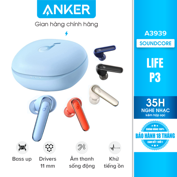 Tai nghe bluetooth TWS SoundCore (by Anker) Life P3 – A3939