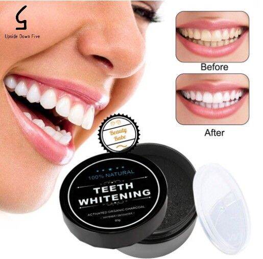 Tooth Whitening Powder Activated Bamboo Charcoal Toothpaste Natural ...