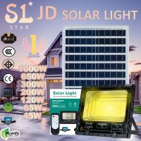 JD-81000L 1000W JD SOLAR LIGHT LED รุ่นใหม่ JD-L ใช้พลังงานแสงอาทิตย์100% โคมไฟสนาม โคมไฟสปอร์ตไลท์ โคมไฟโซล่าเซลล์ แผงโซล่าเซลล์ ไฟLED รับประกัน 3 ปี