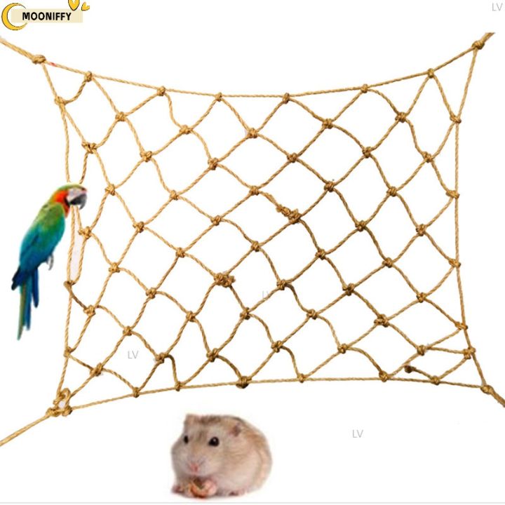 parrot-climbing-net-bird-toy-swing-rope-ladder-net-bird-stand-net-hammock-with-hook-bird-hanging-climbing-chewing-biting-toys