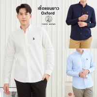 เสื้อเชิ้ตแขนยาว Oxford Shirt ลายหมี ทอมมี่บราวน์ ทรง Regular-fit TOMMY BROWN by สมหมาย