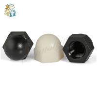 【CW】 20Pcs DIN1587 RoHS M3 M4 M5 M6 M8 M10 Black And White Nylon Nut Plastic Cap Nuts Decorative Acorn