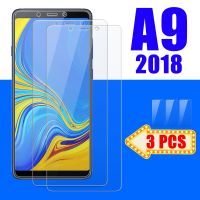 3PCS Protective Glass On The For Samsung for Galaxy A9 2018 A9200 Screen Protector A92018 Armored Galaxi A9s Tempered Glas A 9 S