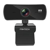 Fantech C30 Luminous Web Camera Webcam 1440P 2K QUAD HD USB กล้องเว็บแคม (Black)