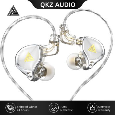 ZZOOI QKZ AK6 Zeus/ ZXD / AK6 Ares Wired Headphones With Microphone HiFi Earphone Music Monitor Bass Earbuds Noise Cancelling Headset