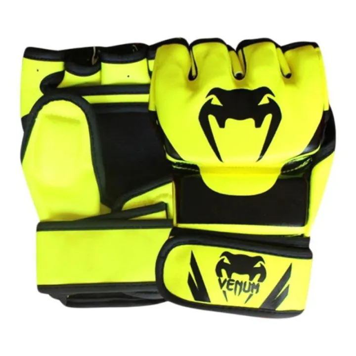 Venun MMA Boxing Leather Gloves Tiger Muay Thai Gloves Lazada PH