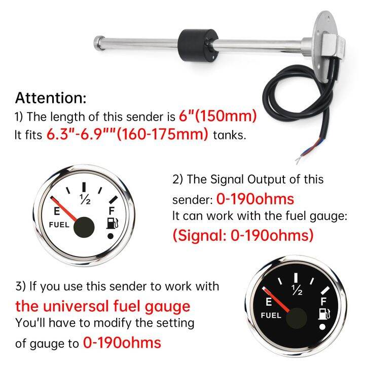 100mm, 200mm, 250mm, 275mm, 300mm, 500mm, 575mm fuel level gauge ...