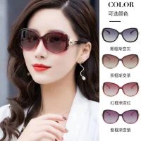 The new 2023 ms sunglasses round face is prevented bask in driving big frame sunglasses advanced uv protection glasses -nmj0615