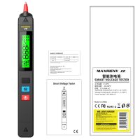 Voltage Tester 12V-300V Non-Contact and Contact NCV Live/Null Wire Breakpoint Finder Electrical Buzzer Alarm