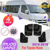 บังโคลนสำหรับโตโยต้า Hiace พร็อพควอนตัม Ventury 2010 ~ 2018อัตโนมัติบังโคลนอวัยวะเพศหญิงด้านหน้าด้านหลังโคลนสาดยามอุปกรณ์เสริมในรถยนต์