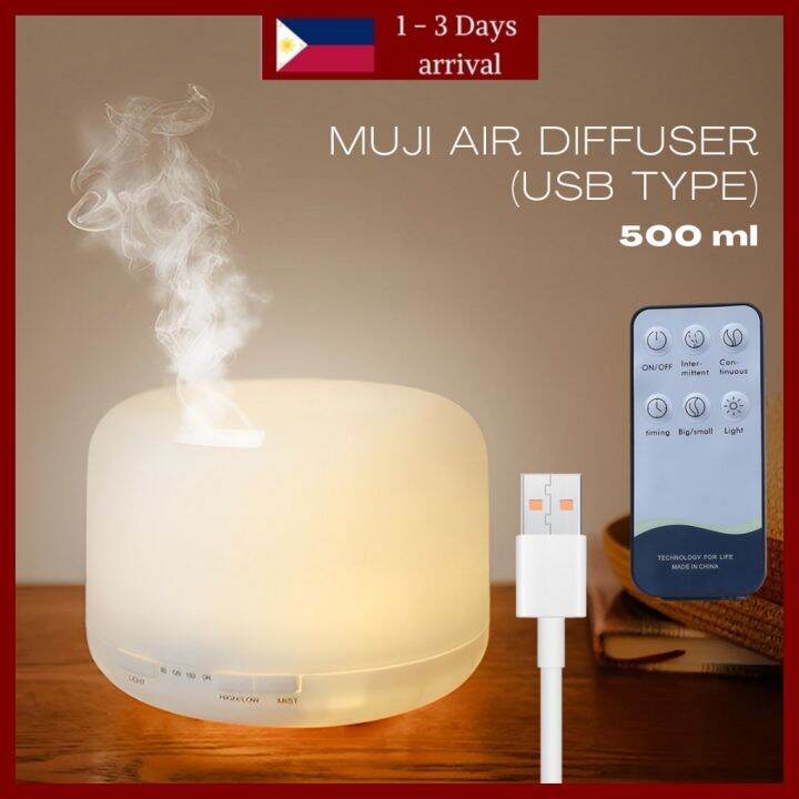 humidifier 500ML MUJI DIFFUSER USB TYPE Lazada PH