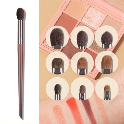 OVW Natural Goat Hair Eyeshadow Professional Makeup Brushes Crease Blending Shader kist dlya teney brovey brochas maquillaje 1pc Health Accessories