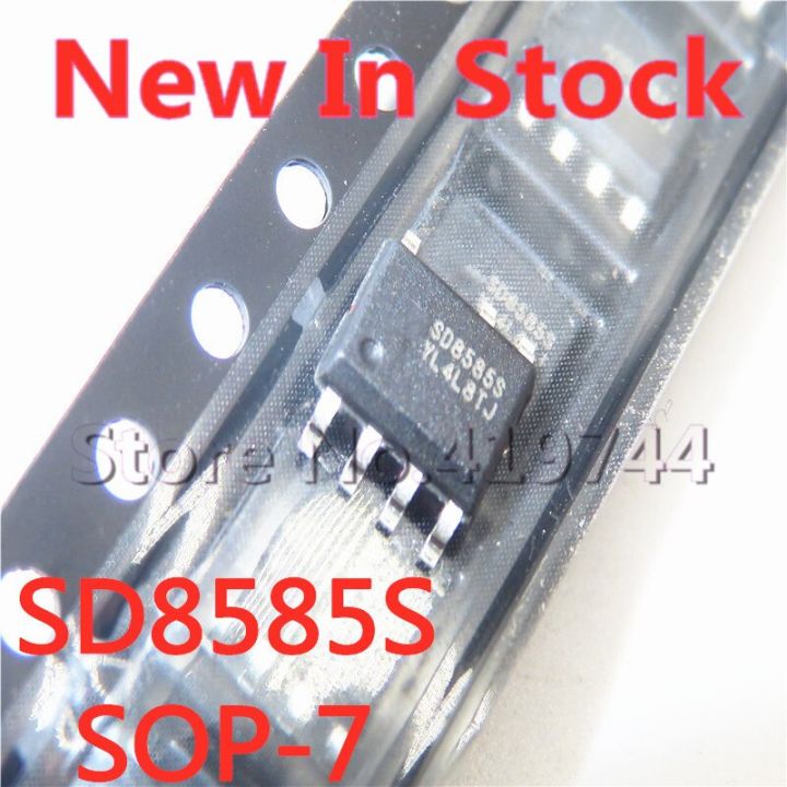 วงจรรวม SD8585STR 5ชิ้น/ล็อต SD8585S SMD SOP-7ตัวหลอด MOS ไฟฟ้าแรงสูงในตัวใหม่