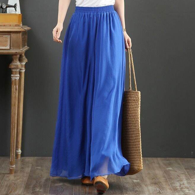 Wide Leg Pants, Palazzo Pants, High Waisted Pants, Maxi Skirt