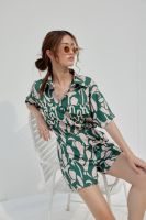 VEDA GATHERED PLAYSUIT