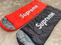 [? ส่งฟรี 980.- ] ถุงนอน Supreme เป็นผ้าห่มในตัว  มี 2 สี สีแดง , สีดำ  สายแคมปปิ้ง สายนอนเตนท์ไม่ควรพลาด  ขนาด : ยาว 2 ม. X กว้าง 0.75 ม  น้ำหนัก : 1.6KG