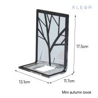 KlearObject Mini autumn Booked (1 Free1) ที่กั้นหนังสืออะคริลิค ที่คั่นหนังสือ ที่วางหนังสือ ฉากกั้นหนังสือ คั่นหนังสือ ชั้นวางหนังสือ อะคริลิค หนังสือ