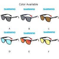 【 Sale】1x Shimano ขี่จักรยานแว่นตากันแดด MTB สำหรับจักรยานกีฬากลางแจ้งตกปลา Glasse