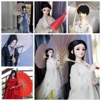 Red Chinese Style Paper Umbrella Prop For 11 1/6 27cm 1/4 1/3 BJD SD MSD YOSD DD DOD DK DZ Volks Doll Photograph Free Shipping