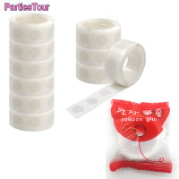 1000pcs (10 Rolls) Balloon Tape Strip of Glue Removable Adhesive Point Tape Non-Liquid Scrapbook Party Wedding Balloons Decors