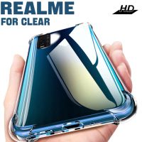 {OLI STUDIO} ซิลิโคนแบบใสดูหรูหราเคสโทรศัพท์สำหรับ Realme GT Neo 2 3 8i 7 6 5 Q3 X2 Pro Q3s 6S 6i C11 C21 C3 X3 XT GT 5G ฝาหลังกันกระแทก