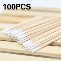 【YF】 100PCS Disposable Cotton Stick Swabs Brushes Extension Glue Removing Tools  Makeup And