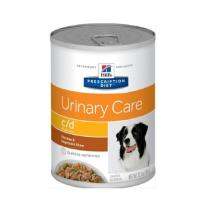 Hills Urinary Care c/d  chicken vegetable stew  อาหารเปียกสุนัข ที่มีปัญหาเรื่องนิ่ว 354g