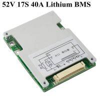 แบตเตอรี่ลิเธียม40A 52V 17S แบบต่อเนื่อง BMS/Pcm/b แผ่นป้องกันลิเธียม51.8V 50A พอร์ตเดียวกัน BMS 48 Fo 750W จักรยานสกูตเตอร์สเก็ตบอร์ดนันทนาการกลางแจ้งชิ้นส่วน