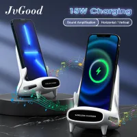 JvGood XIAOMI HUAWEI SAMSUNG Wireless Charger Portable Mini Chair Wireless Charger Desk Mobile Phone Holder Wireless Charger Fast Charger Chair-Shaped Fast Charging Base Speaker Creative Mobile Phone Holder Special Gift
