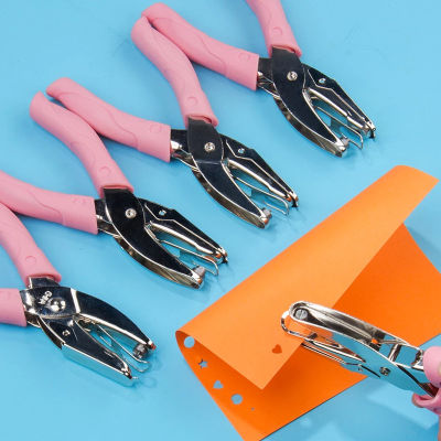 Rayson Single Holes Puncher Metal Paper คู่มือใบหลวม DIY Hole Punch เครื่องเขียนสํานักงานนักเรียน