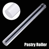 1pcs 20cm Acrylic Rolling Transparent Solid Roll Clay Rolling Pin Fondant Roller Baking Pastry Roller Kitchen Accessories Bread  Cake Cookie Accessori