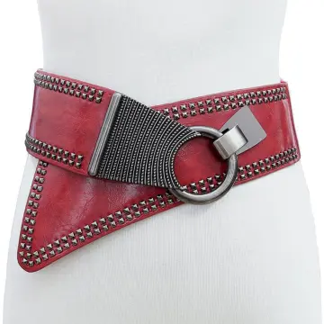 Moderntime Tiktok style Fashion Women Leather Harness Belt Handmade Neck To  Waist Suspenders Body Girdle