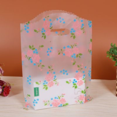 【YF】☇卍☃  50pcs 15x20cm  Plastic Handle Small Jewelry Packing Favor Cookie