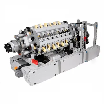 MAD RC V8 Engine Internal Combustion Engine Model Original Color