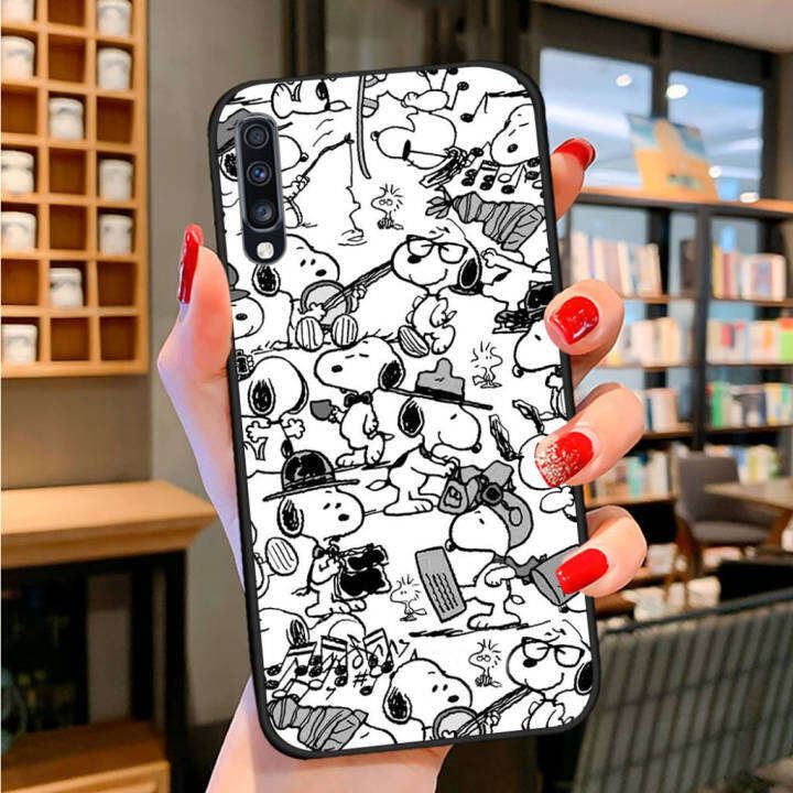 ttl11-charlie-snoopy-cute-อ่อนนุ่ม-high-quality-ซิลิโคน-tpu-phone-เคสโทรศัพท์-ปก-หรับ-samsung-galaxy-note-10-9-8-s7-s8-s9-s10-s10e-plus-lite