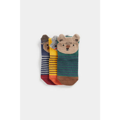 ถุงเท้าเด็กผู้ชาย Mothercare Forest Camper Socks - 3 Pack CD589