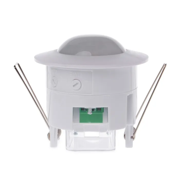 【Available】110-240V AC Adjustable 360° Ceiling PIR Infrared Body Motion ...