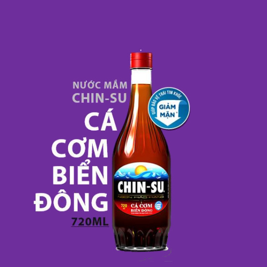 Nước mắm giảm mặn chinsu cá cơm 720ml - ảnh sản phẩm 2