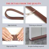 Dustproof Weatherstrip Soundproof Draft Stoppers Pvc Under Door Sealer Protector Wholesale Door Blocker Strips Hot Soundproof Decorative Door Stops