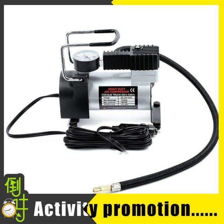 12V Portable Car Electric Pump Air Compressor 150PSI Lazada PH