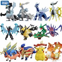 Action FiguresZZOOI Genuine Pokemon Figures Series 12cm Sun Moon Sword Shield Charizard Zacian Zamazenta Model Action figure Collection Toy For Kids Action Figures