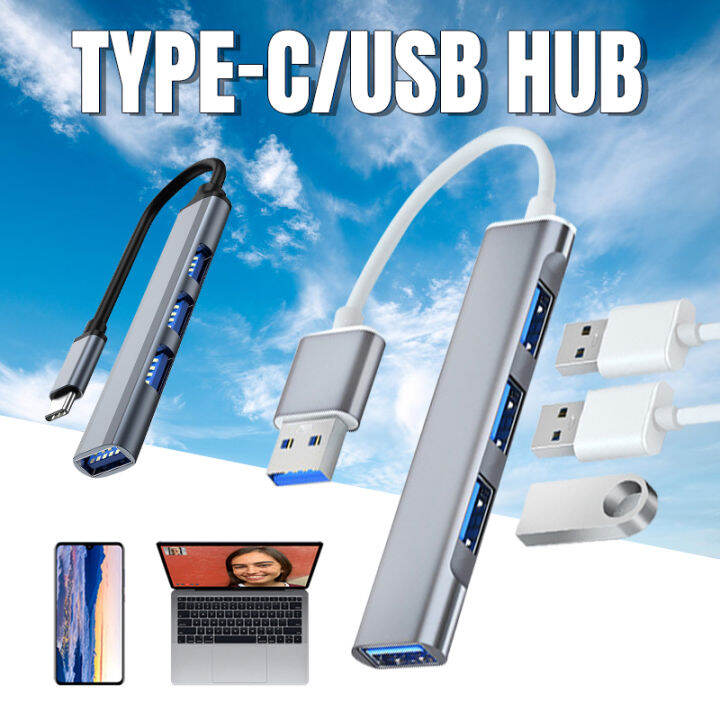 Mini USB Hub Extensions, USB 3.0 Hub Expander, 2.0 Hub, USB Adapter