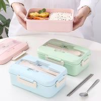 ♀✤ Microwave Lunch Box Japanese Style for School Kids Children Insulated Food Storage Container Office Cute Portable Bento Box