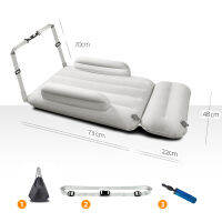 เด็กเครื่องบินที่นอน Inflatable เด็ก Travel Bed สำหรับเครื่องบินรถความเร็วสูงแบบพกพาเครื่องบินเด็ก Travel Bed Air Cot.2023