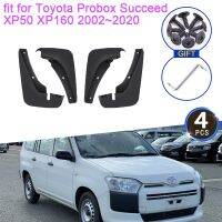 บังโคลนรถสำหรับ Toyota Probox ประสบความสำเร็จ Xp50 Xp160 2002 ~ 2020อุปกรณ์เสริม2003 2014 2015 2016 2017 2018กันชนแผ่นกันกระเซ็นบังโคลน